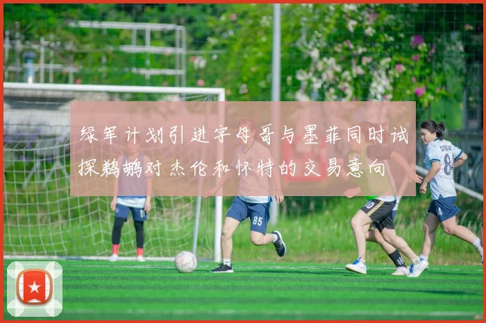 绿军计划引进字母哥与墨菲同时试探鹈鹕对杰伦和怀特的交易意向